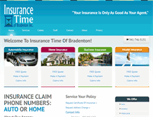 Tablet Screenshot of insurancetime.org